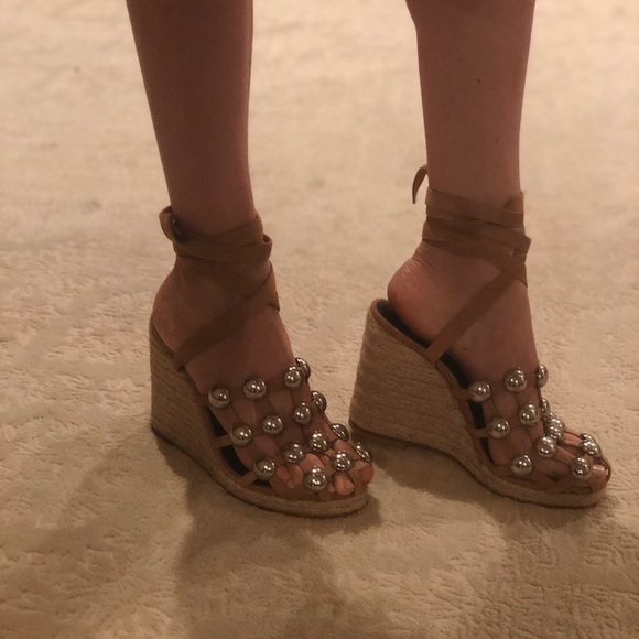 BNIB Alexander Wang Taylor Espadrille Wedges - Picture 11 of 12